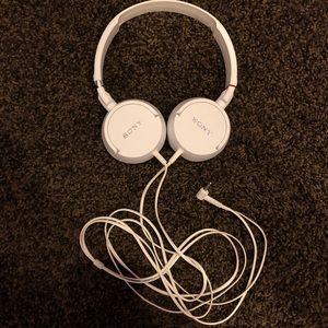 Sony Studio Series Wired Headphones - White